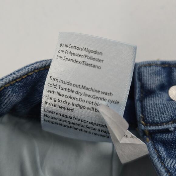 Classic Blue Straight Leg Jeans - Picture 13 of 14